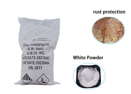 Zn min 45% Antirust Water Soluble Zinc Phosphate Pigment Replace Toxic Heavy Metal Pigments with Zinc Phosphate Pigment